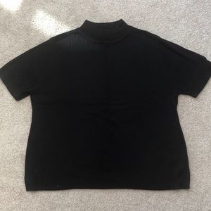 Silky soft Lightweight black knit top